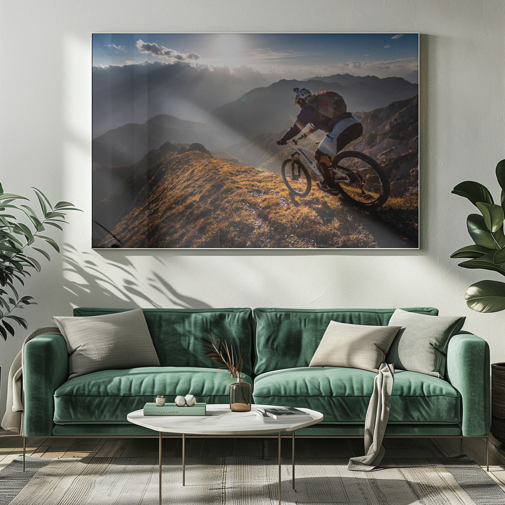 De roep van de berg | Canvas