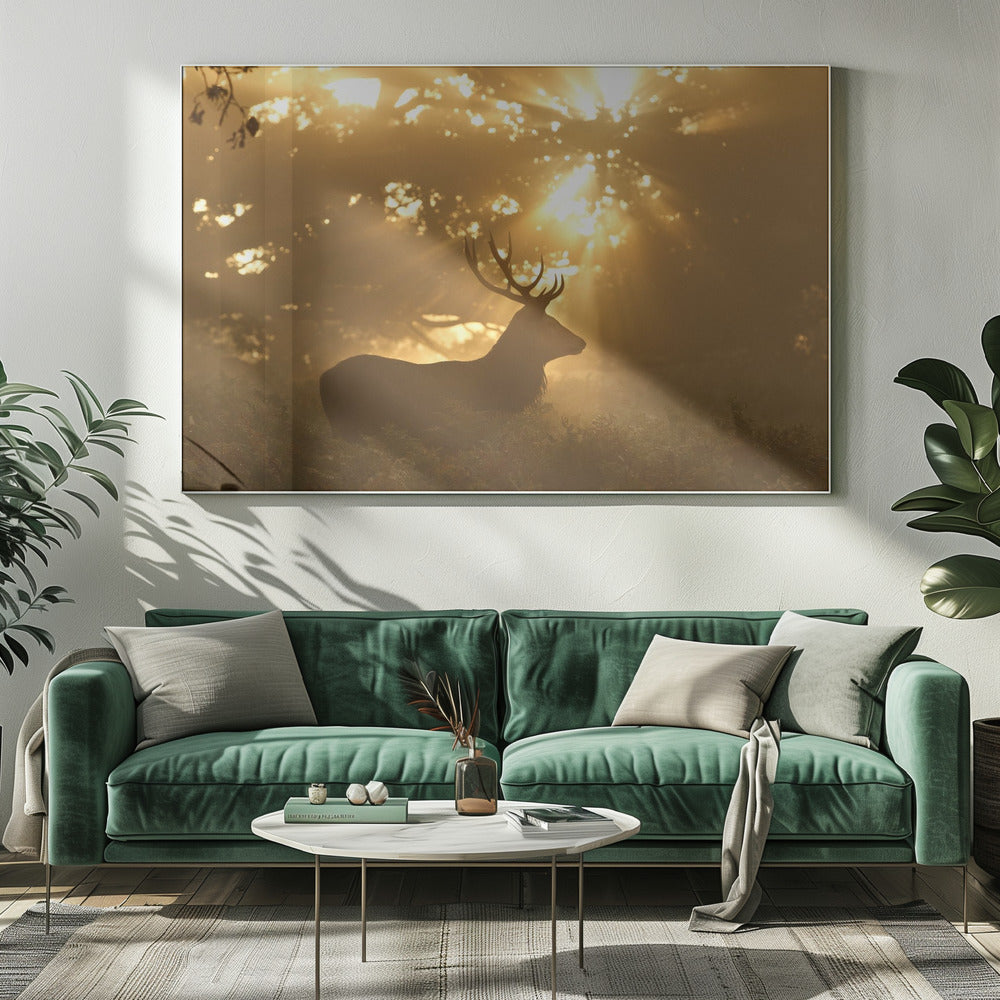 Spook van het bos | Canvas
