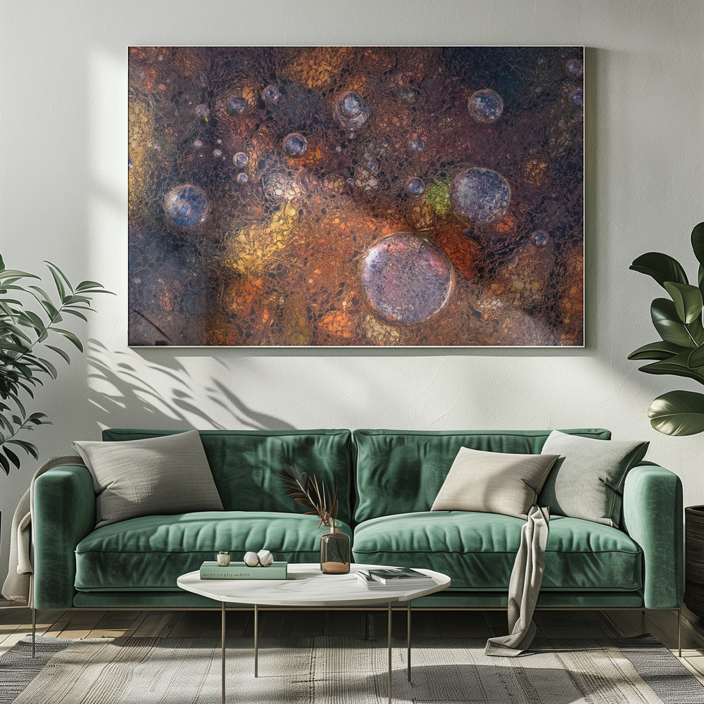 Winter over herfst | Canvas