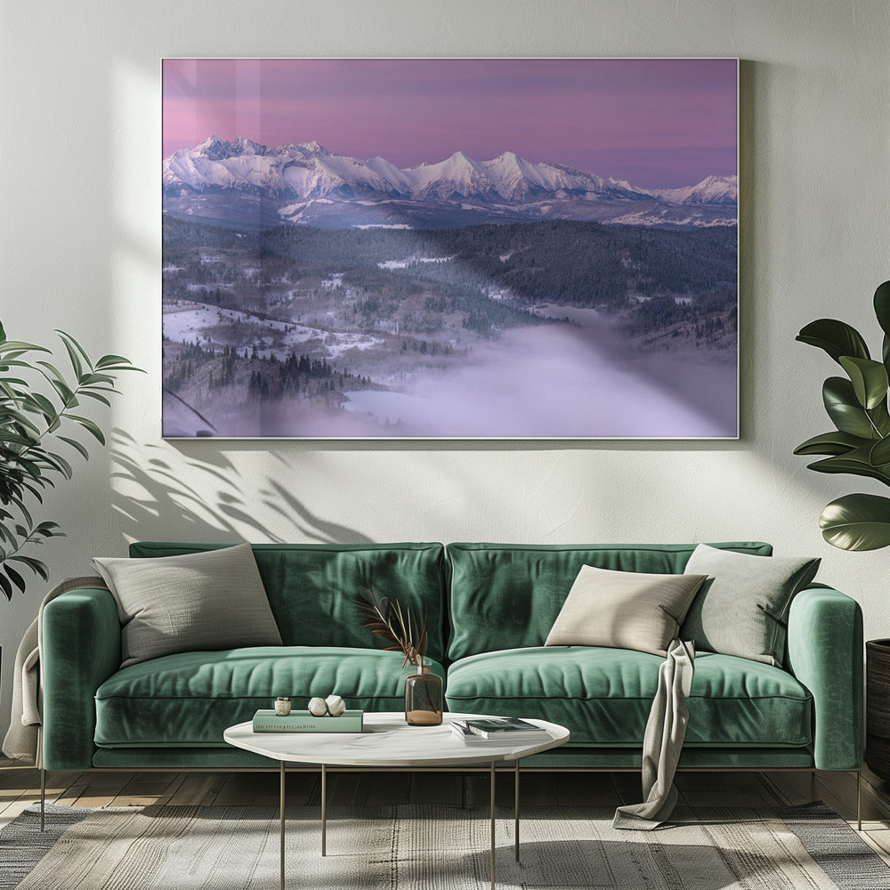 Dageraad - Tatragebergte | Canvas