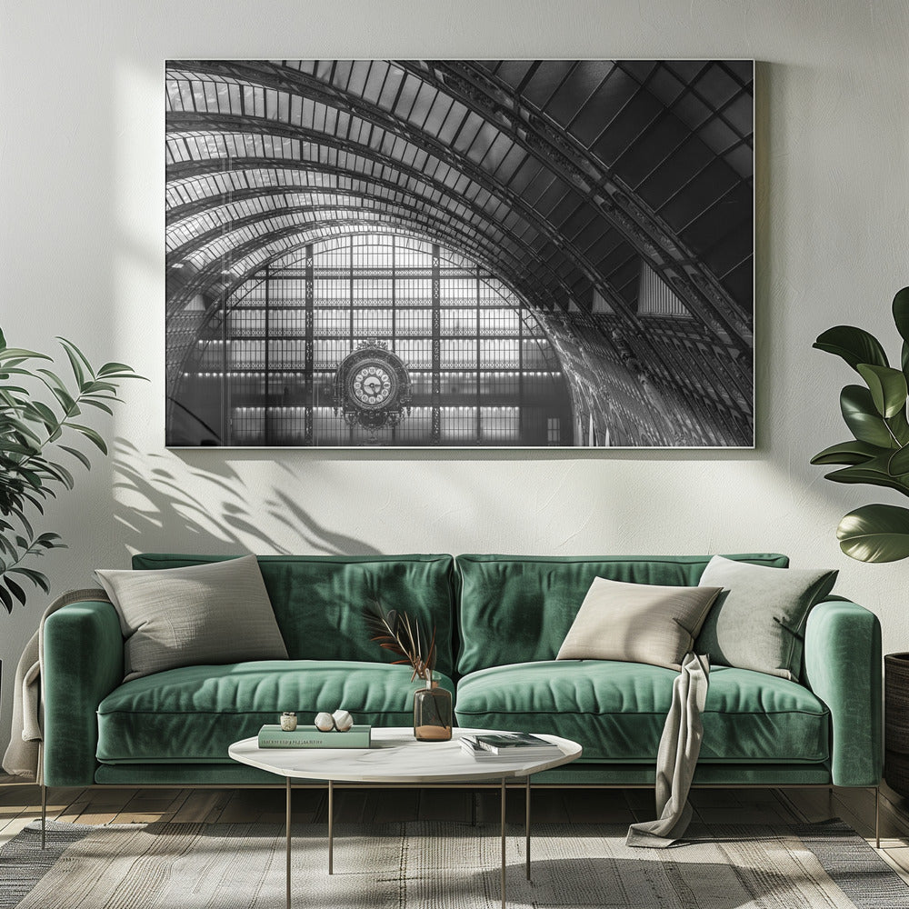 De escargot van de tijd | Canvas