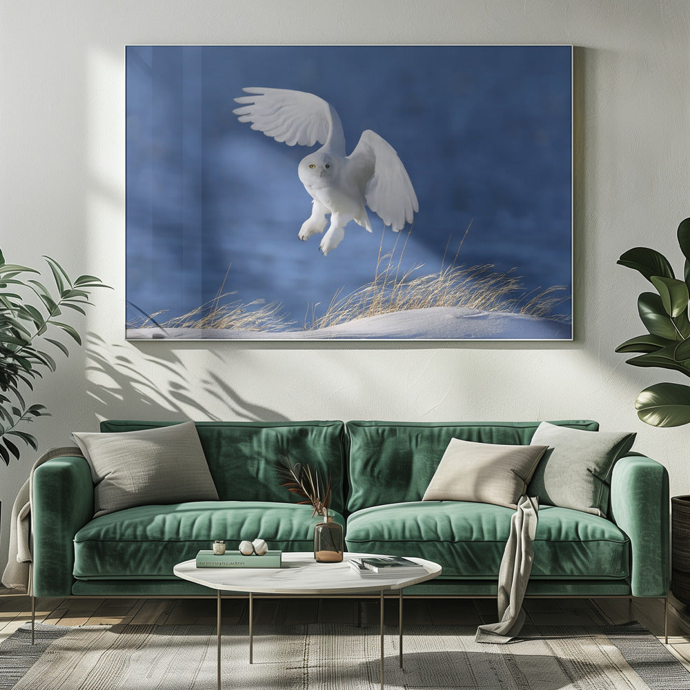 Witte geest demon | Canvas