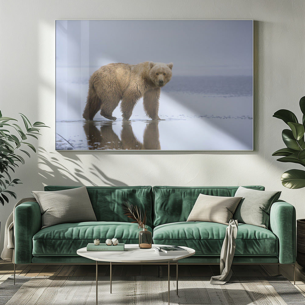 De Berenwandeling | Canvas