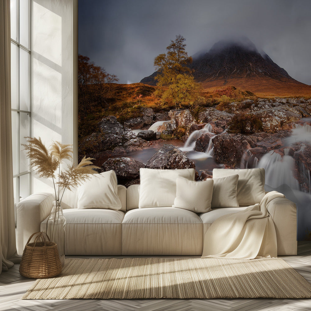 Herfst in Glencoe | Behang