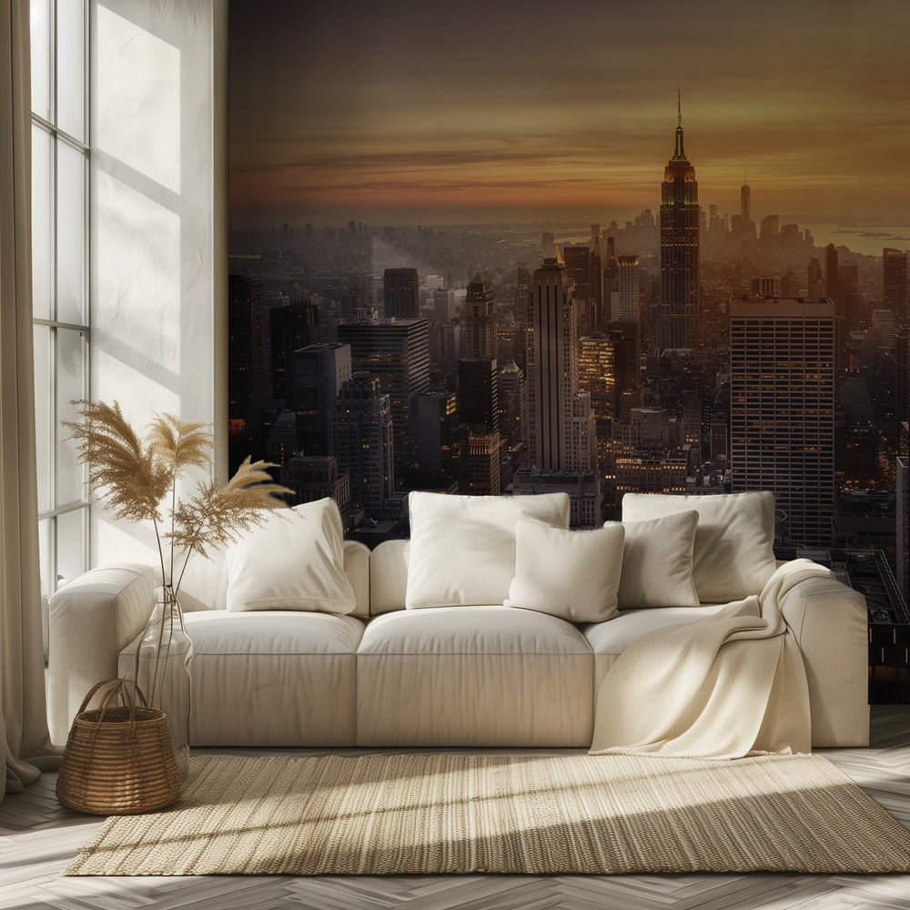 Het licht van Manhattan | Behang