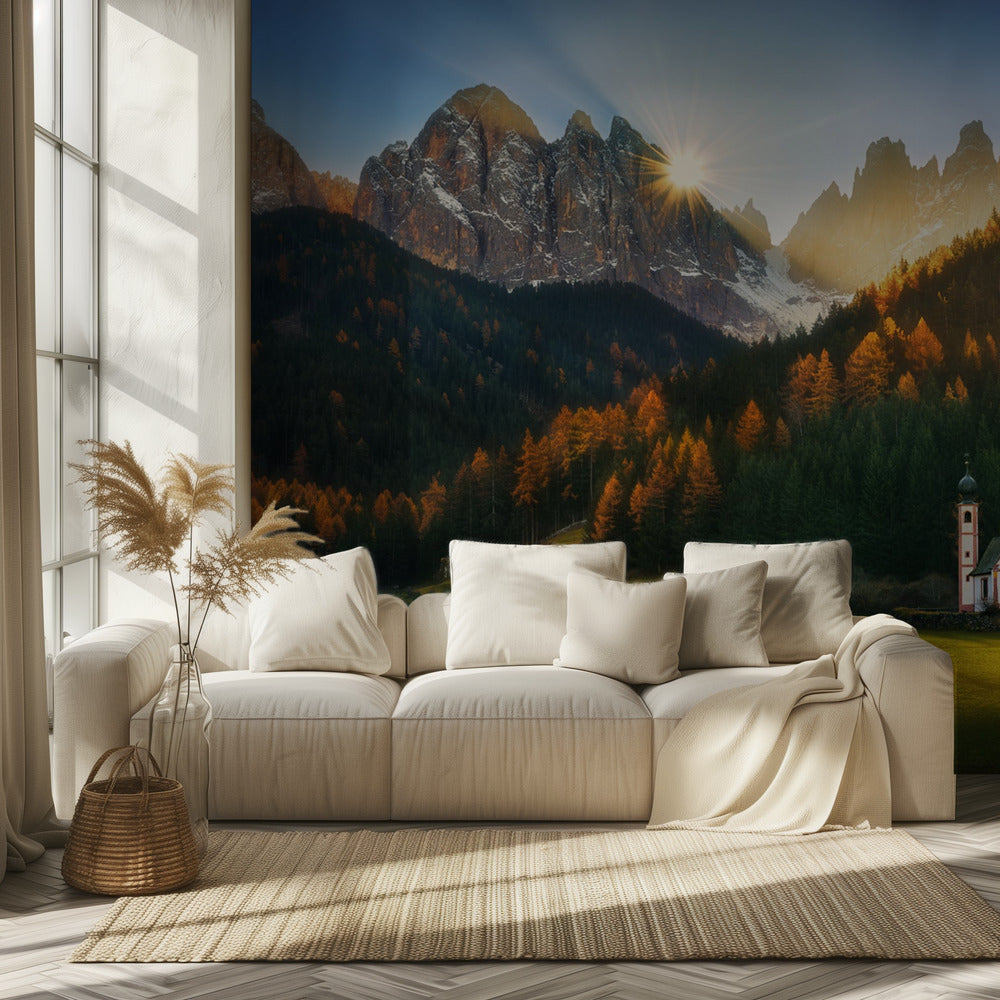 Santa Maddalena... | Behang
