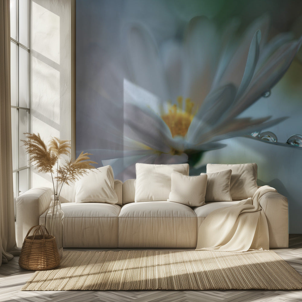 Lichte aanraking... | Behang