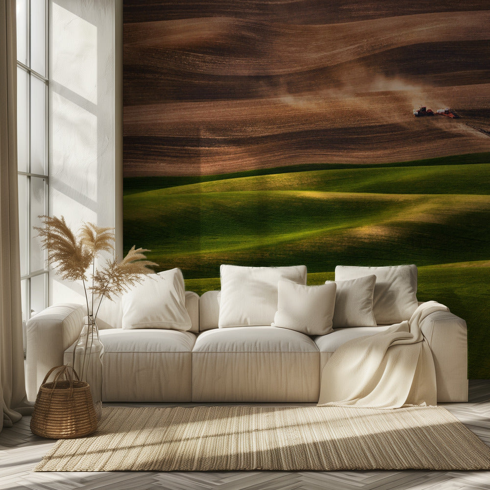 Landbouwgrond | Behang