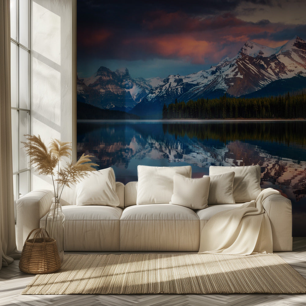 Maligne Color. | Behang