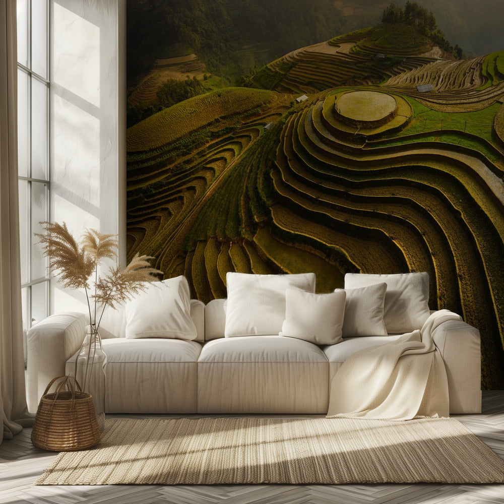 mu cang chai - Vietnam | Behang