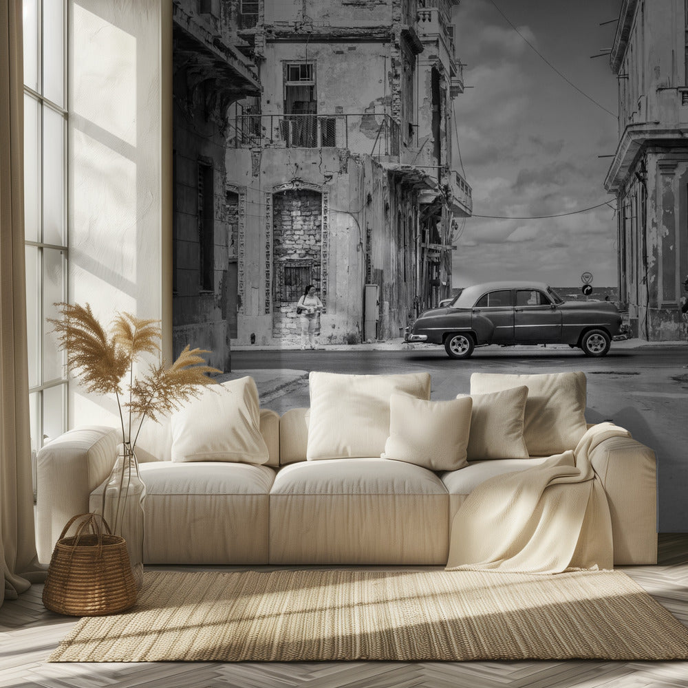 Straten van l'Avana | Behang