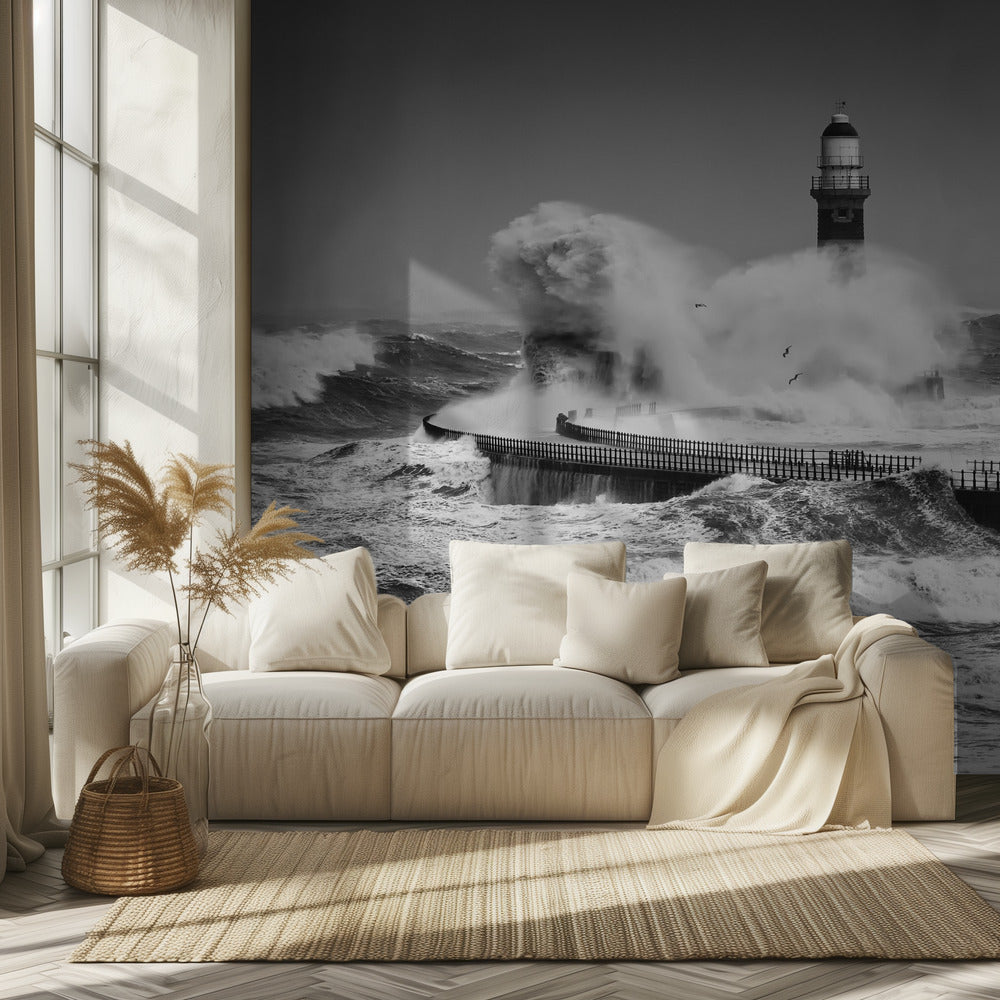 Kracht van de zee | Behang
