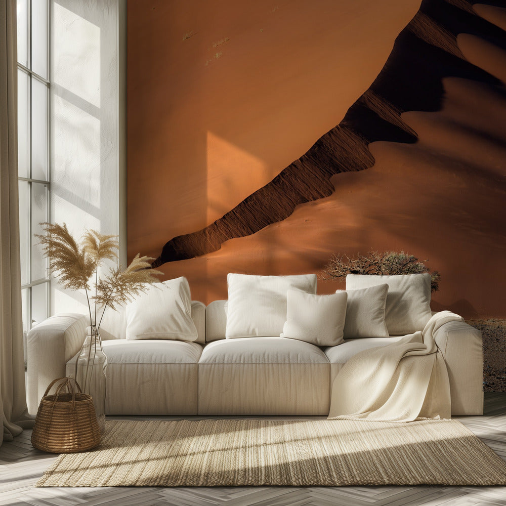 De duin en de boom | Behang