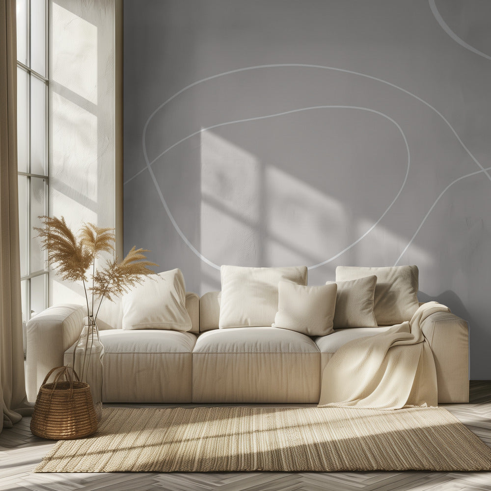 Flowing Lines Dance | Wallpaper