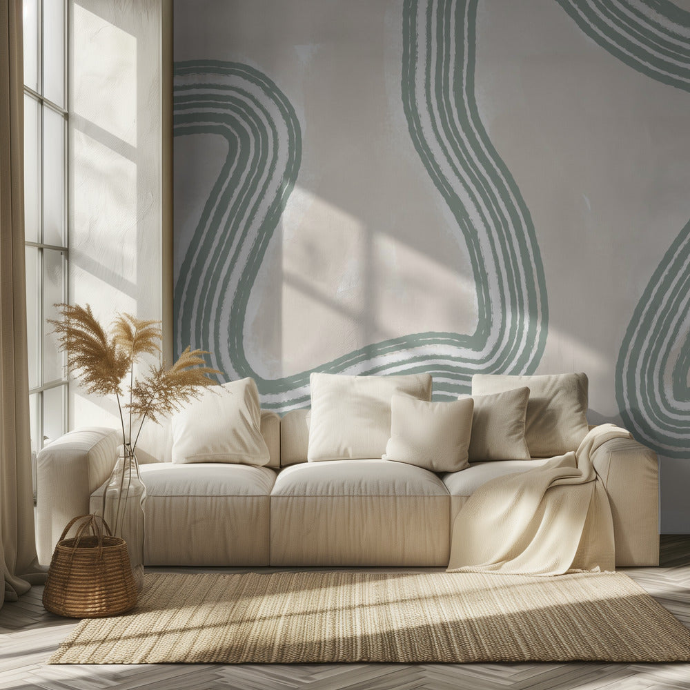 Abstracto Twist | Behang