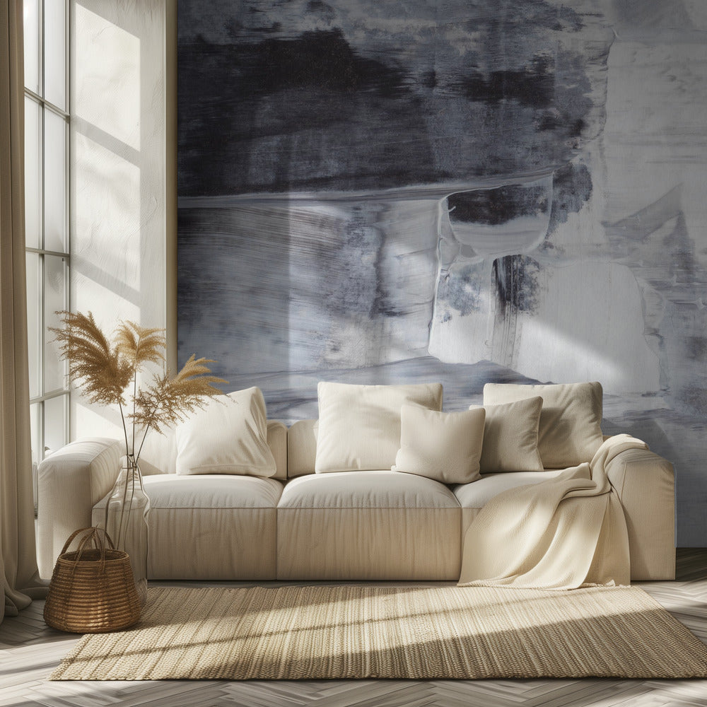 Monochrome sereniteit | Behang