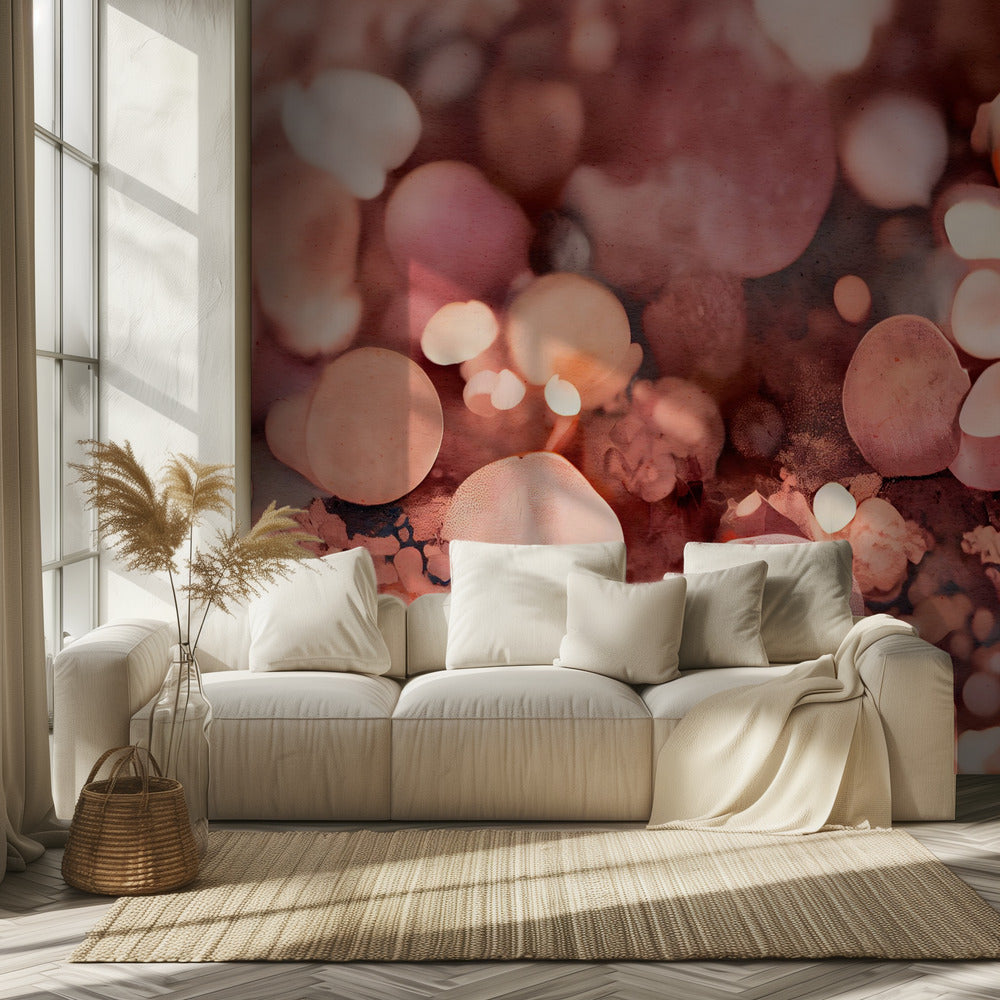 Blush Bokeh Dream | Behang