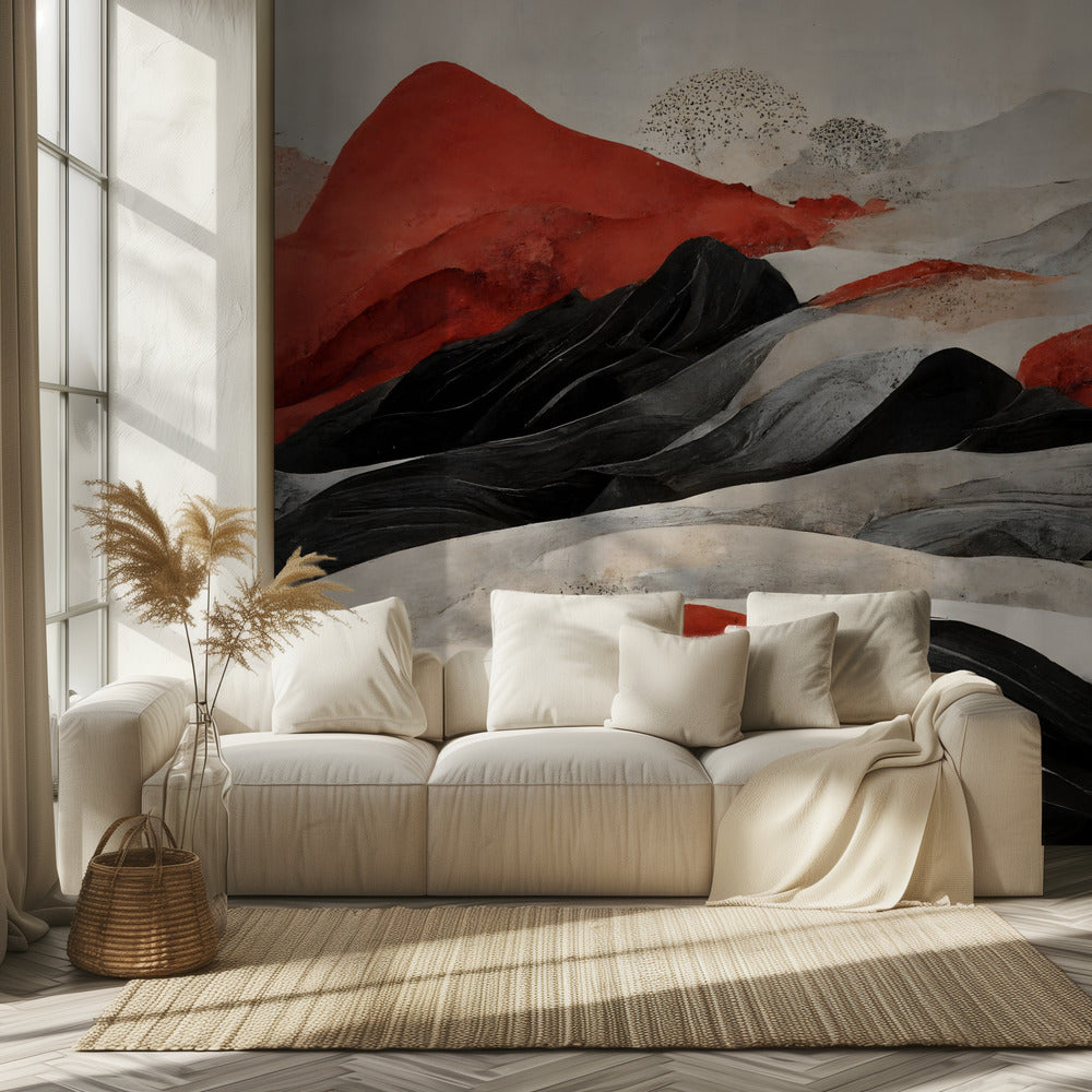 Crimson Peaks | Behang