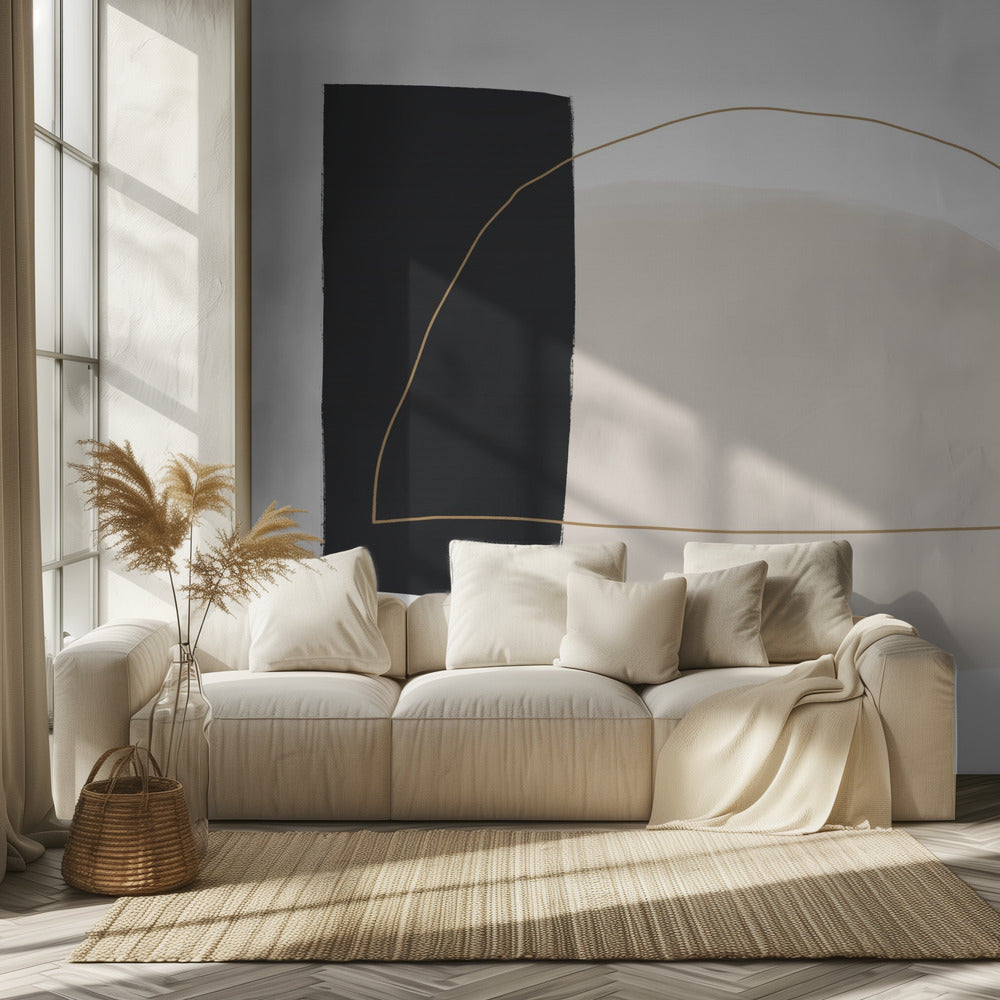 Gebogen Eenvoud | Behang