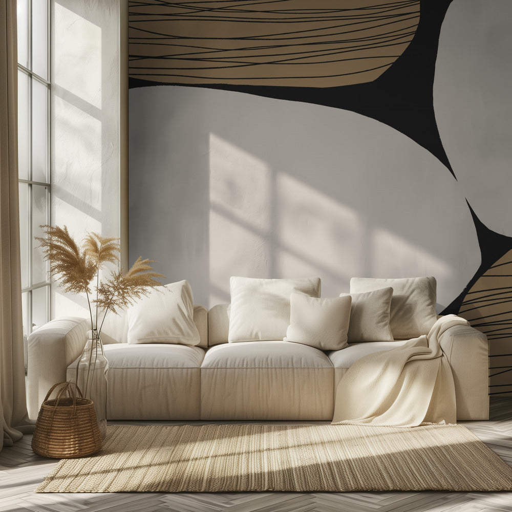 Organic Harmony Forms | Wallpaper