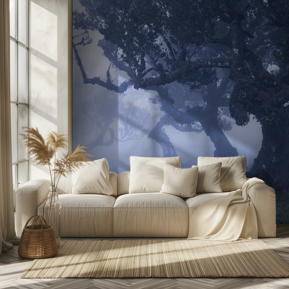 Blue Woods | Behang
