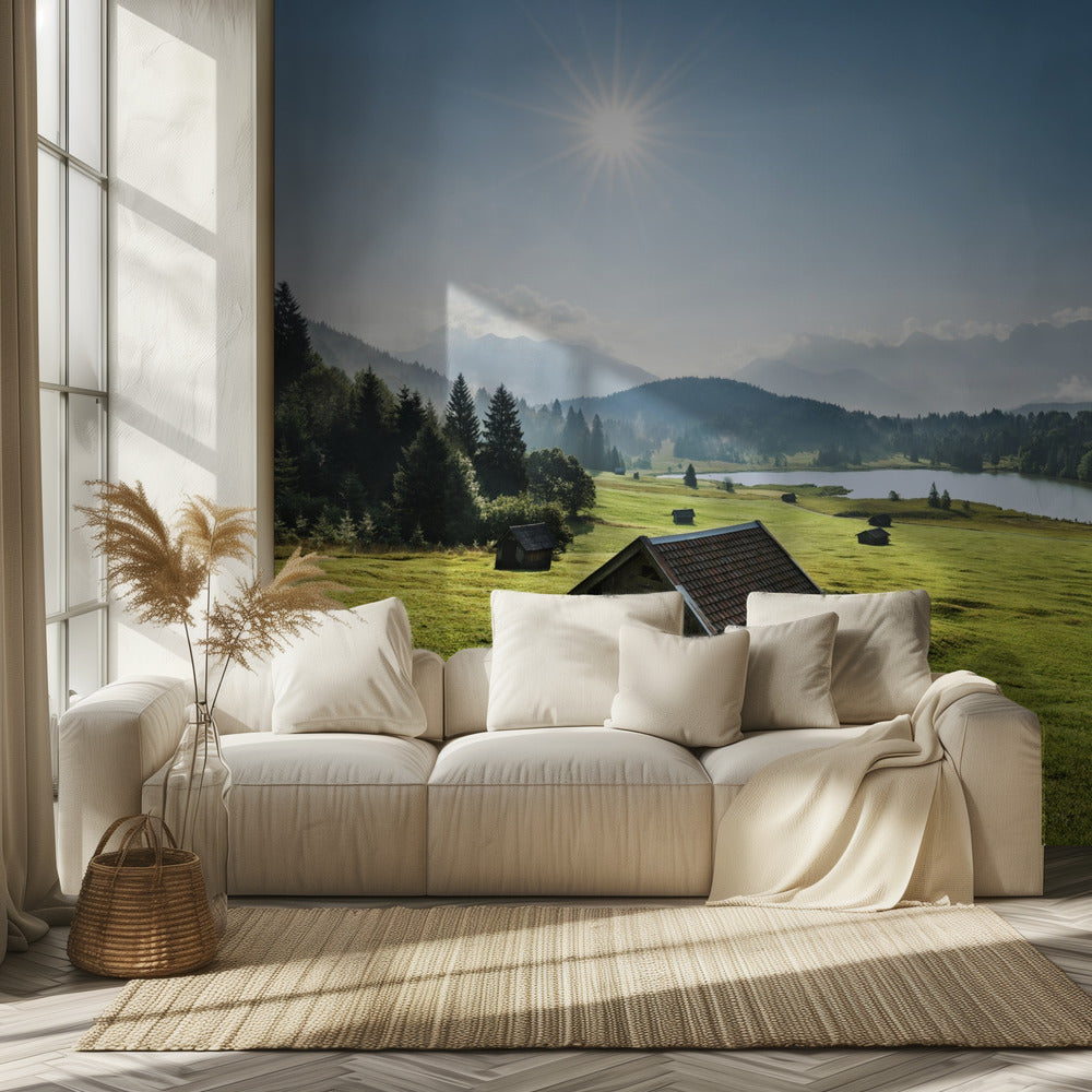 Zomerweide | Behang