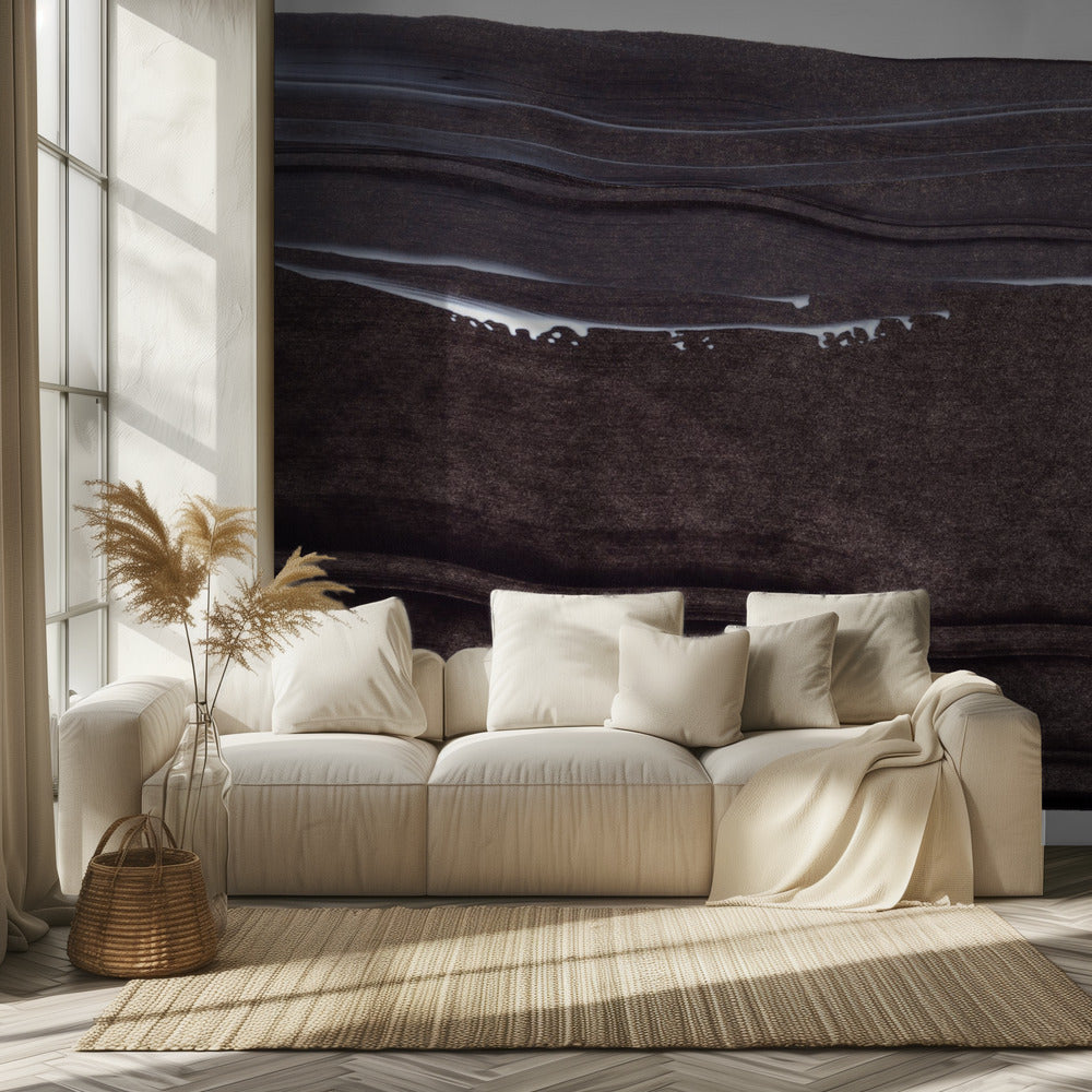 Wavy Lines With A Serene Monochrome Palette | Wallpaper