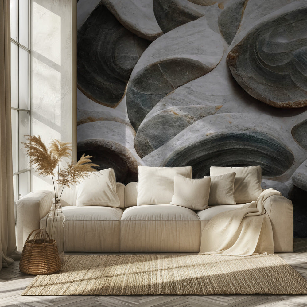 Steenbloemharmonie | Behang