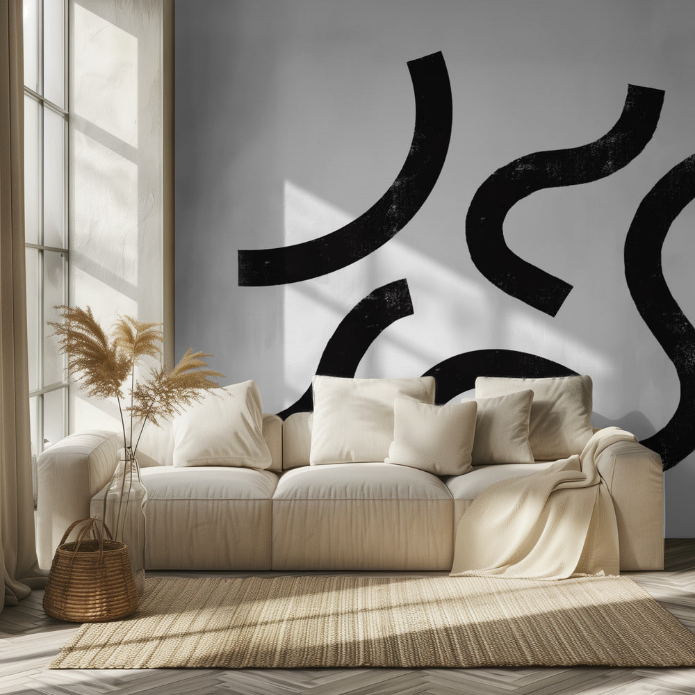 Curved Rhythms | Wallpaper