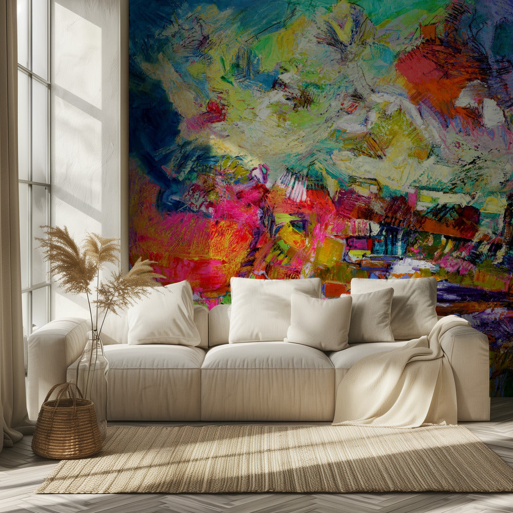 Expressionistisch Abstract | Behang
