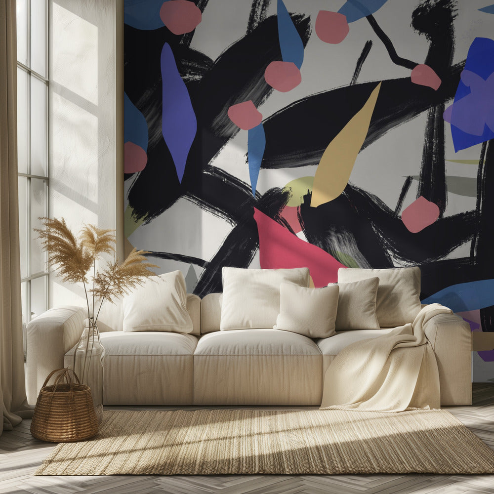 Kleuren in het bos 05 | Behang