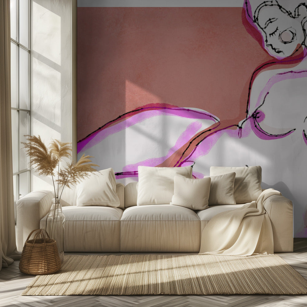 Contours of Serenity | Wallpaper