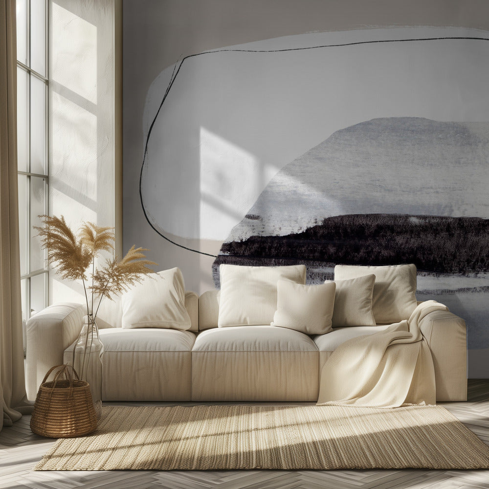 Serene reflecties | Behang