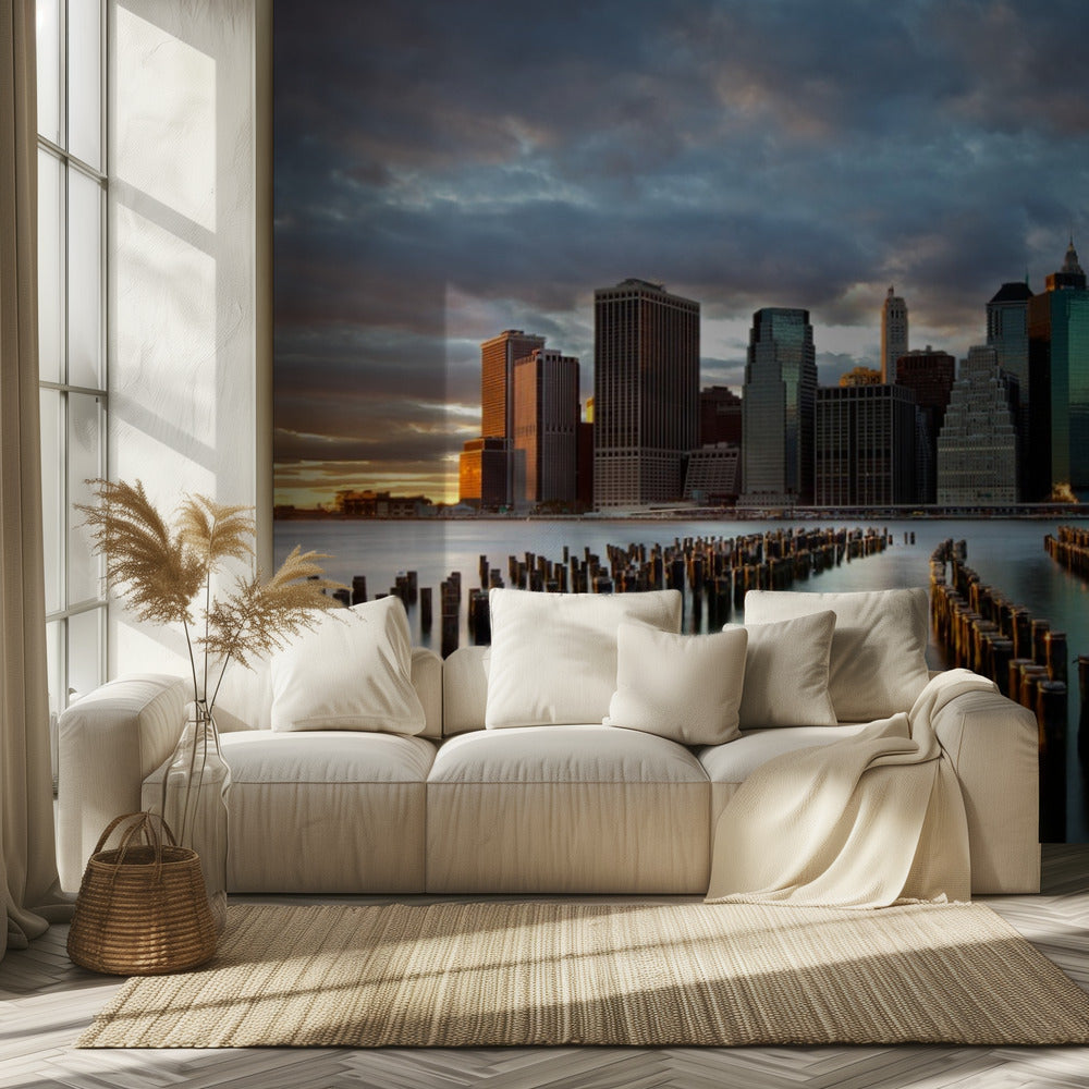 Skyline van New York | Behang