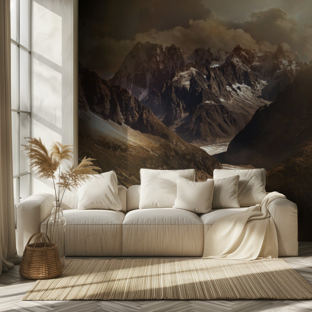 Mont Blanc Massief | Behang
