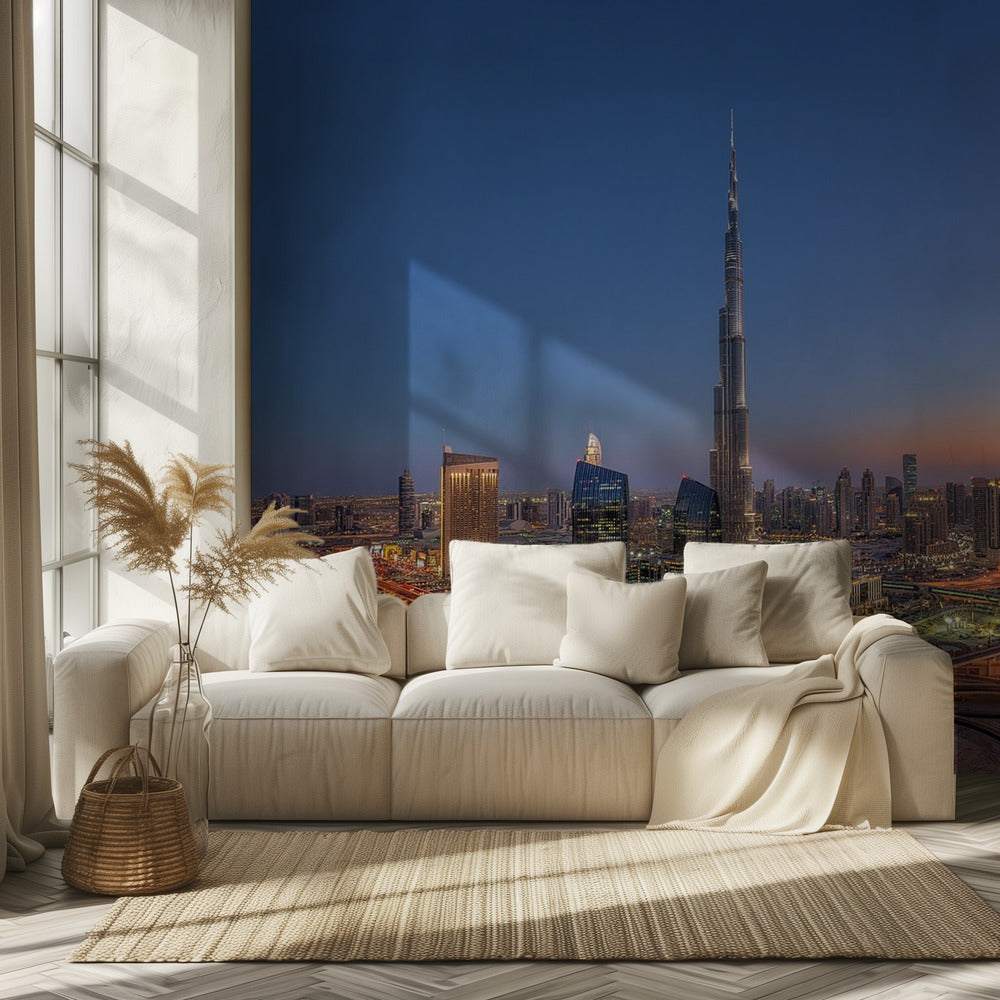 De geweldige Burj Khalifah | Behang