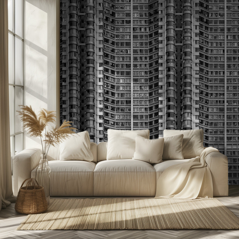 Weet beter waar uw appartement is | Behang