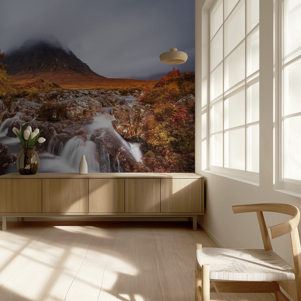Herfst in Glencoe | Behang