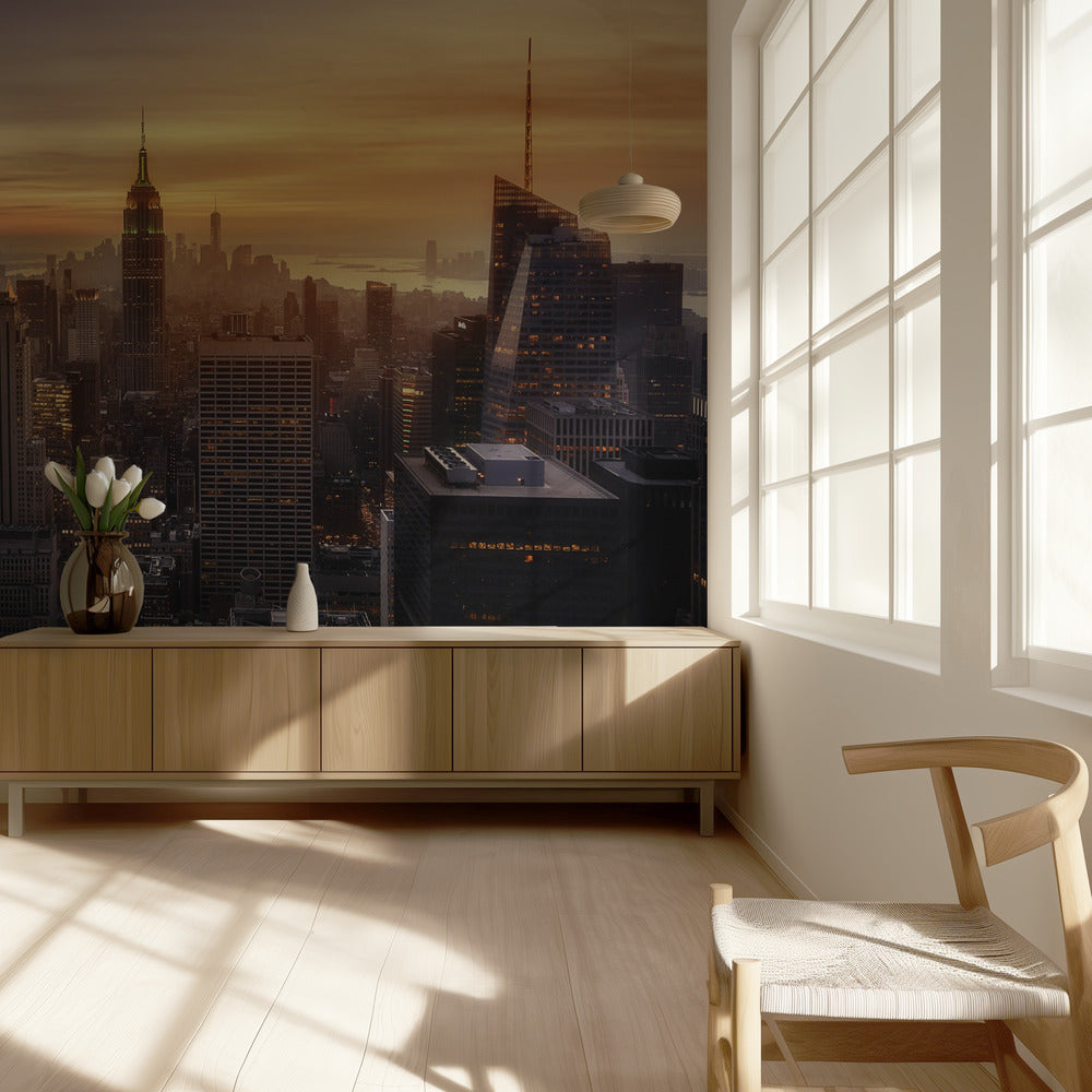 Het licht van Manhattan | Behang