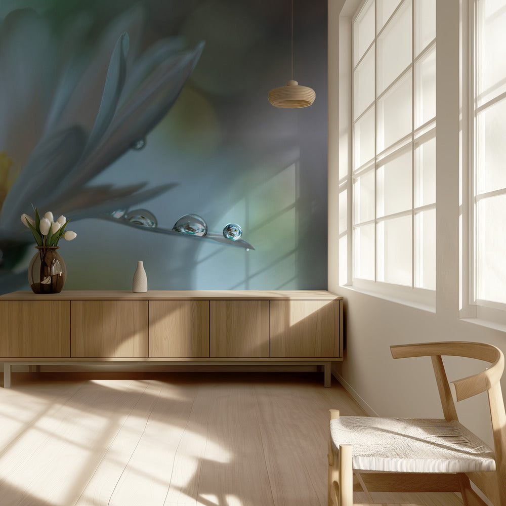 Lichte aanraking... | Behang