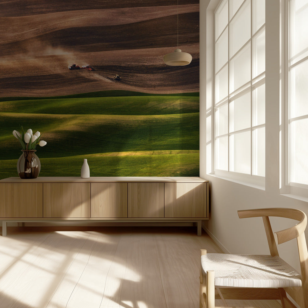Landbouwgrond | Behang