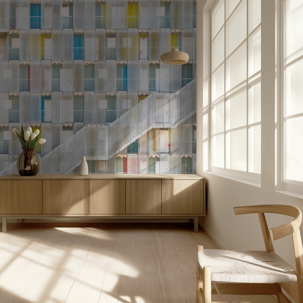 Kleurrijk appartement | Behang