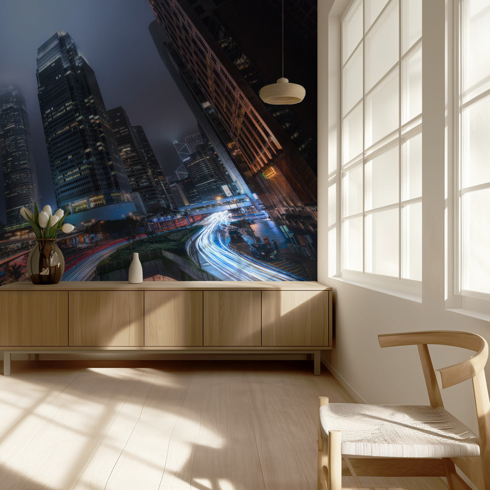 Stadslichten van Hong Kong | Achtergrond