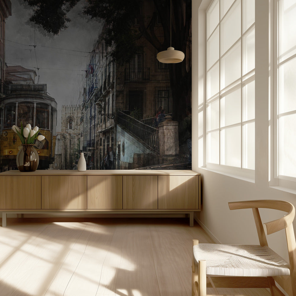 Het opwindende Lissabon | Behang