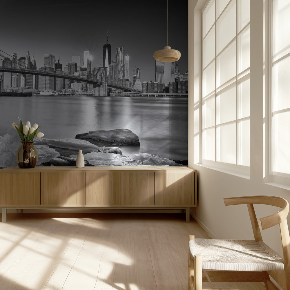 New York - Brooklyn Bridge | Behang