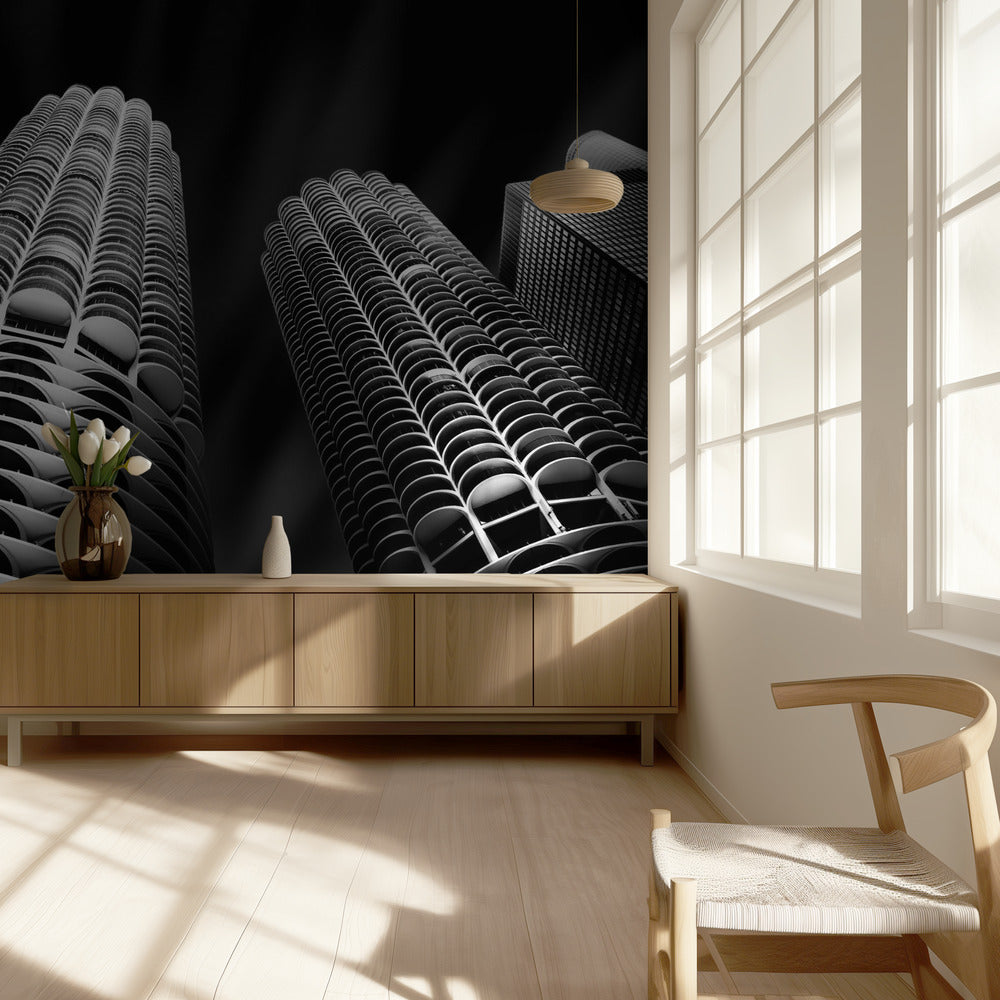 Marina City (Maïskolf) | Behang