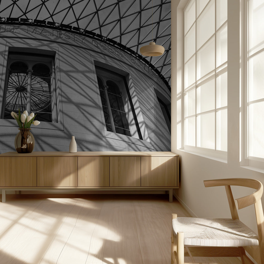 In de galerij | Behang