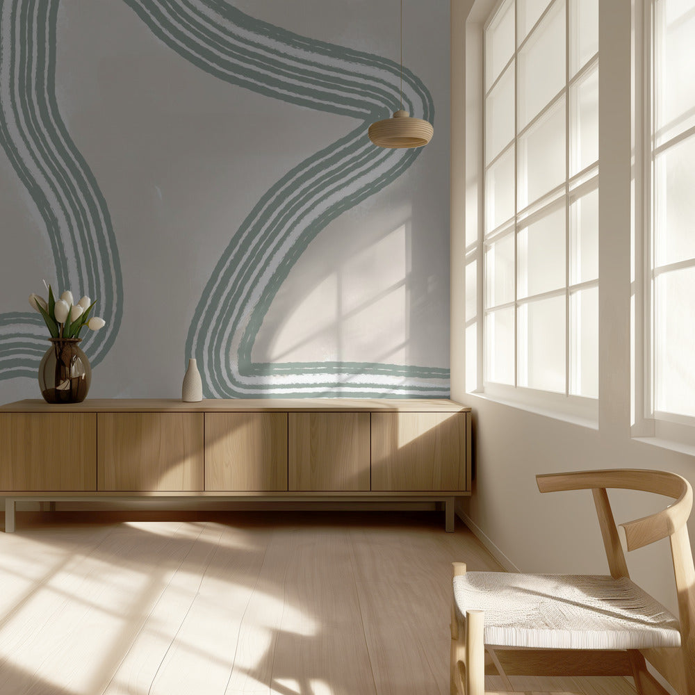 Abstracto Twist | Behang