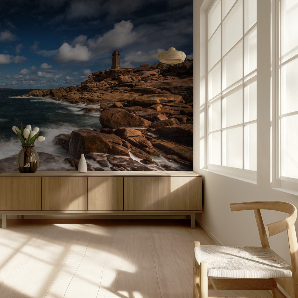 Le phare de Ploumanac'h | Behang