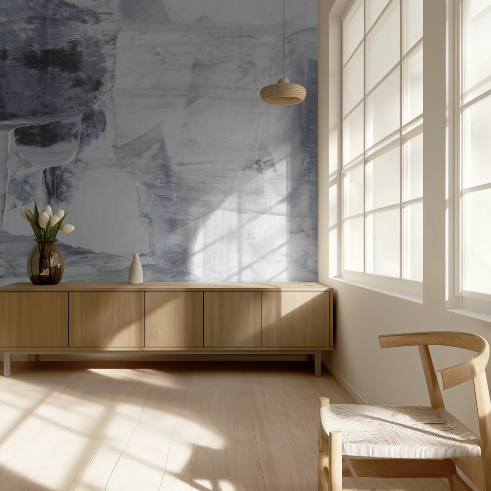 Monochrome sereniteit | Behang